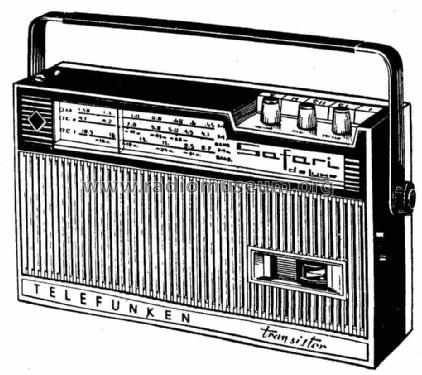 Safari de Luxe ABT-25311; Telefunken (ID = 966432) Radio