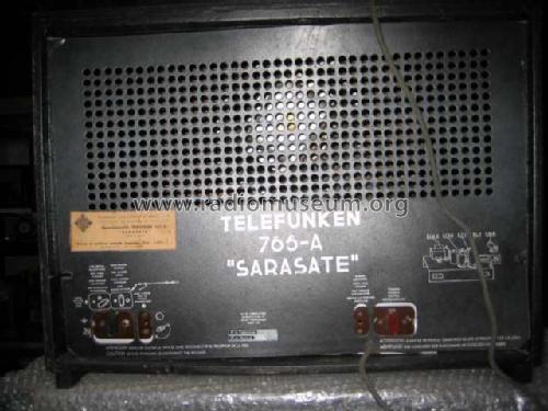 Sarasate 765A; Telefunken (ID = 237476) Radio