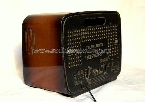 Serenata 57 3D U-1625; Telefunken (ID = 653261) Radio