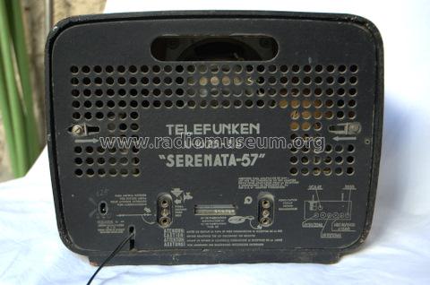 Serenata 57 3D U-1625; Telefunken (ID = 653262) Radio