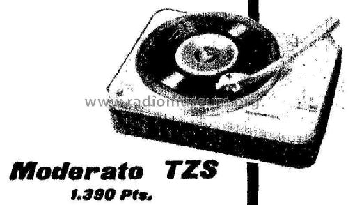 Moderato TZS; Telefunken (ID = 958241) Ton-Bild