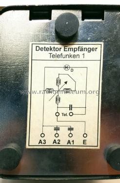 Detektor-Empfänger 1; Telefunken; Wien (ID = 2237332) Galena