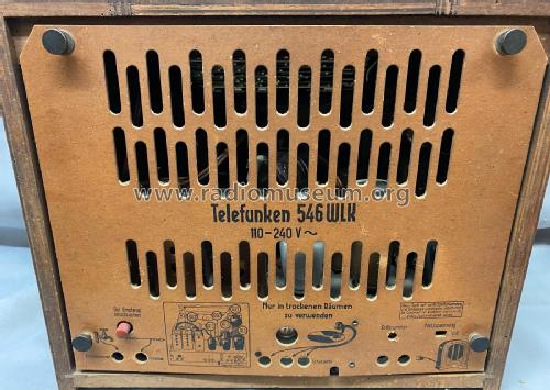 Fünfer 546WLK ; Telefunken; Wien (ID = 2795565) Radio