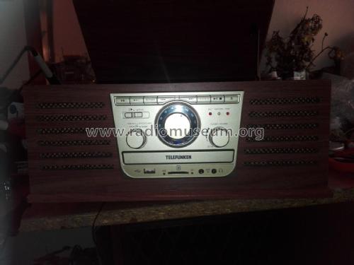 Turntable Radio with CD USB/SD Encoding TCL101; Telefunken (ID = 2397605) Radio