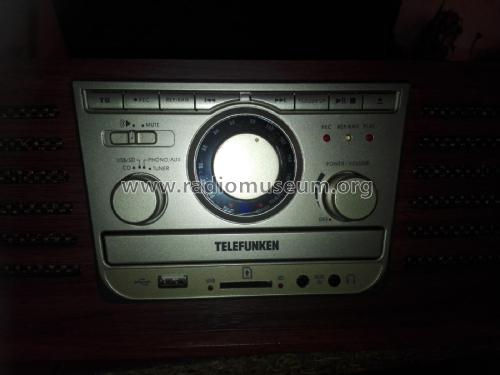 Turntable Radio with CD USB/SD Encoding TCL101; Telefunken (ID = 2397607) Radio