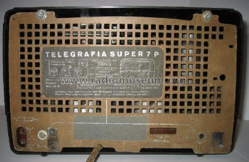 Super 7P; Telegrafia, akc. (ID = 1099796) Radio