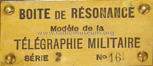 Boîte de résonance Série 2 ; MILITARY France, (ID = 1988938) mod-pre26