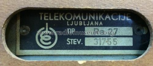 Savica 56 RA27A; Telekomunikacije (ID = 1755739) Radio