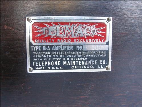 Telmaco B-A; Telephone (ID = 1275925) Ampl/Mixer