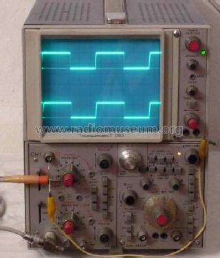 Oscilloscope D83; Telequipment Ltd.; (ID = 495388) Equipment