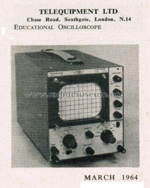 Serviscope S51E; Telequipment Ltd.; (ID = 2766703) Equipment
