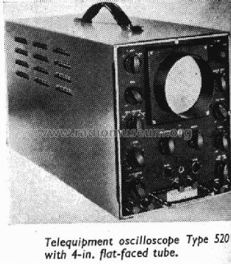 Oscilloscope 520; Telequipment Ltd.; (ID = 1872228) Equipment