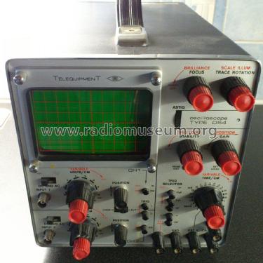 Oscilloscope D54; Telequipment Ltd.; (ID = 1880410) Equipment