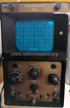 Oscilloscope D61A; Telequipment Ltd.; (ID = 2623785) Equipment