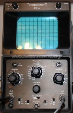Oscilloscope D61A; Telequipment Ltd.; (ID = 858470) Equipment