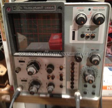 Oscilloscope D66A; Telequipment Ltd.; (ID = 1245344) Equipment
