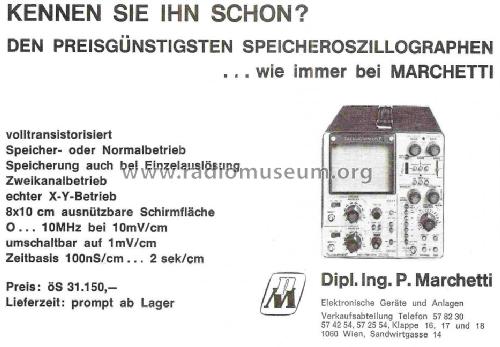 Storage-Oscilloscope DM64; Telequipment Ltd.; (ID = 1036577) Equipment