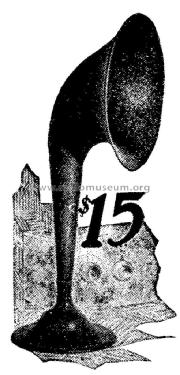 Perfectone Horn Type A-1; Teleradio (ID = 1486696) Parlante