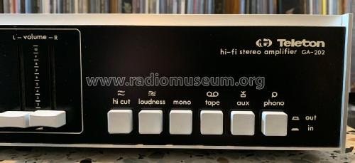 15 Watt Solid State Stereo Hi-Fi Amplifier GA-202; Teleton Gruppe (ID = 2505115) Verst/Mix