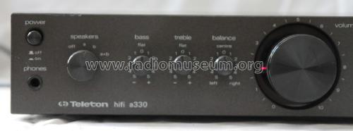 HiFi Amplifier HiFi A-330; Teleton Gruppe (ID = 2248586) Ampl/Mixer