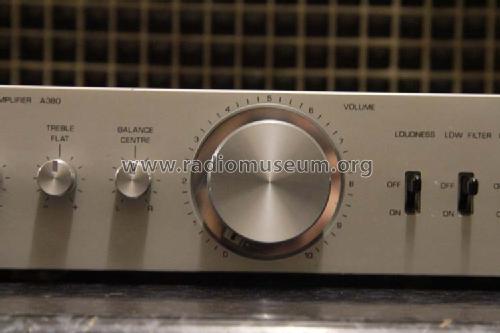 Stereo Hi Fi Amplifier A380; Teleton Gruppe (ID = 1640034) Ampl/Mixer