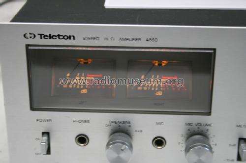 Stereo Hi-Fi Amplifier A660; Teleton Gruppe (ID = 2724256) Ampl/Mixer