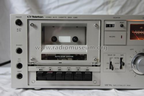 Stereo Hi-Fi Cassette Deck C380BL; Teleton Gruppe (ID = 2155217) Reg-Riprod