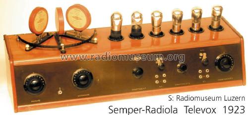 Semper-Radiola ; Télévox TELEVOX SA; (ID = 4098) Radio