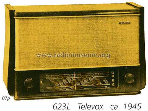 623L; Televox Marke der (ID = 2508) Radio