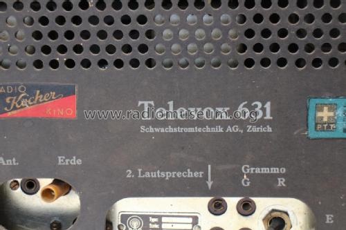 631; Televox Marke der (ID = 1840310) Radio