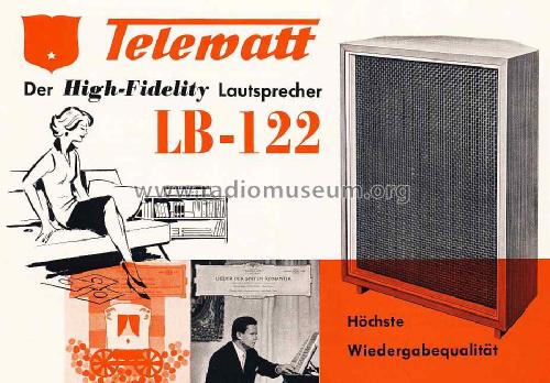 Lautsprecherbox Telewatt LB-122; Klein & Hummel; (ID = 1573131) Speaker-P