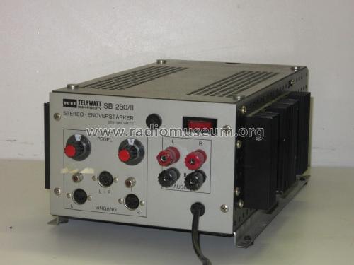 Stereo-Endverstärker SB 280II; Klein & Hummel; (ID = 2357605) Ampl/Mixer