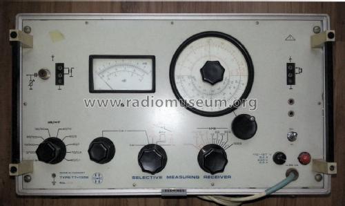 Selective Measuring Receiver TT-1302; Telmes Szövetkezet (ID = 1814939) Equipment
