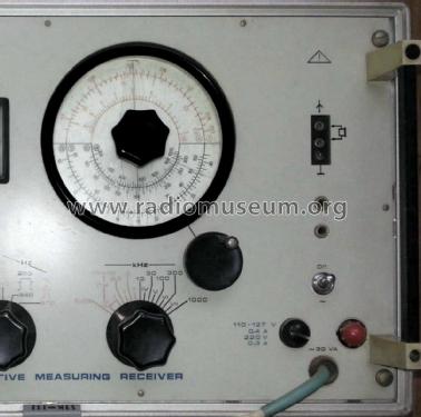 Selective Measuring Receiver TT-1302; Telmes Szövetkezet (ID = 1814941) Equipment