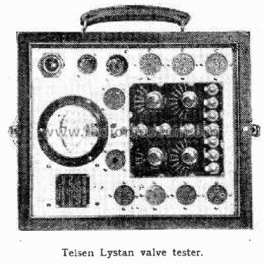 Laystan Valve Tester ; Telsen Electric Co. (ID = 2923537) Ausrüstung