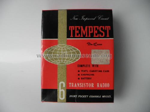 6 Transistor 606 De Luxe; Tempest brand; Hong (ID = 1616883) Radio