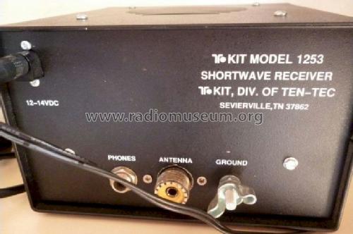 9-Band Shortwave Receiver 1253; Ten-Tec Inc.; (ID = 1517498) Kit