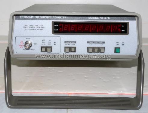 Frequency Counter 72-375; Tenma; Centerville, (ID = 2061787) Equipment