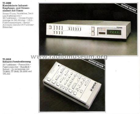 Remote Control Receiver / Audio Timer TI-2600; Tensai brand (ID = 2528329) Misc