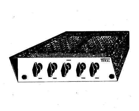Amplificateur Monophonique R6; Teral; Paris (ID = 2749261) Ampl/Mixer