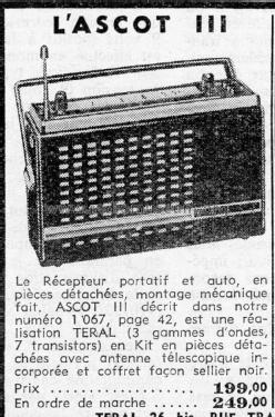 Ascot III ; Teral; Paris (ID = 2748008) Radio