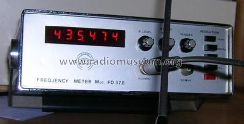 Frequency Meter FD378; TES - Tecnica (ID = 1372242) Equipment
