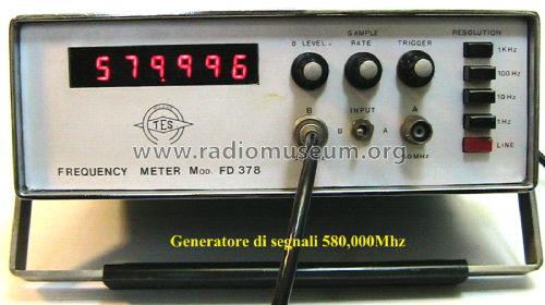 Frequency Meter FD378; TES - Tecnica (ID = 2068224) Equipment