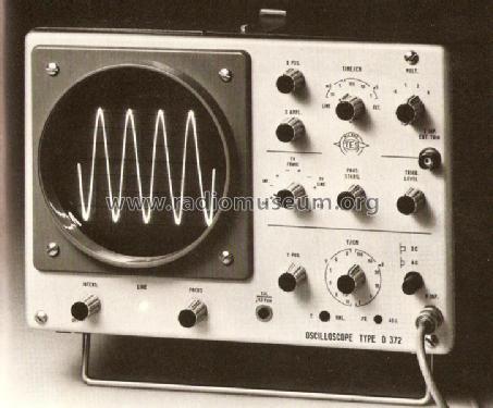 Oscilloscopio a larga banda - Oscilloscope O 372; TES - Tecnica (ID = 651166) Equipment