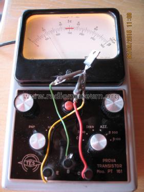 Prova transistor PT 161; TES - Tecnica (ID = 1916874) Equipment