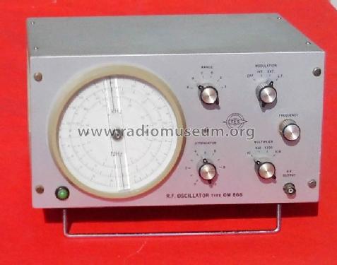 RF Oscillator OM 866; TES - Tecnica (ID = 1695219) Equipment