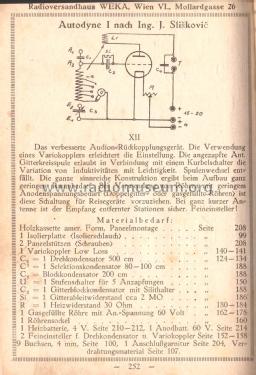 Autodyne-Empf. ; Tesig; Wien (ID = 2634695) Radio