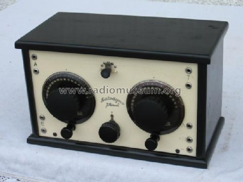 Autodyne-Empf. II; Tesig; Wien (ID = 117261) Radio