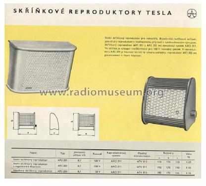 ARS201; Tesla; Praha, (ID = 303169) Speaker-P