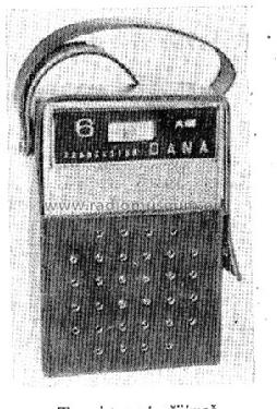 Dana 2711B; Tesla; Praha, (ID = 301465) Radio